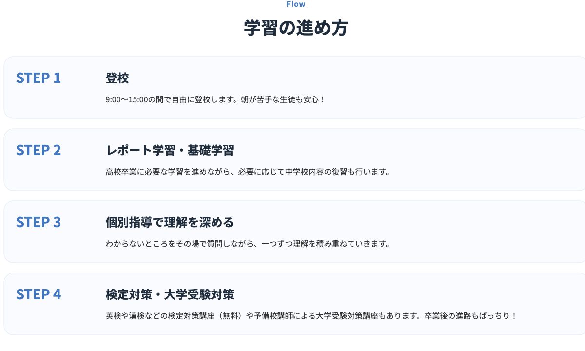 つくば開成国際高等学校の登校から検定・大学受験対策までの学習の進め方